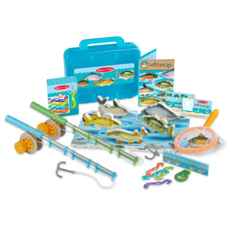 Set de joaca Pescuit, colectia Sa Exploram Natura Melissa & Doug - imagine 10
